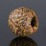 Ancient mosaic glass bead with checkerboard pattern 164MSA